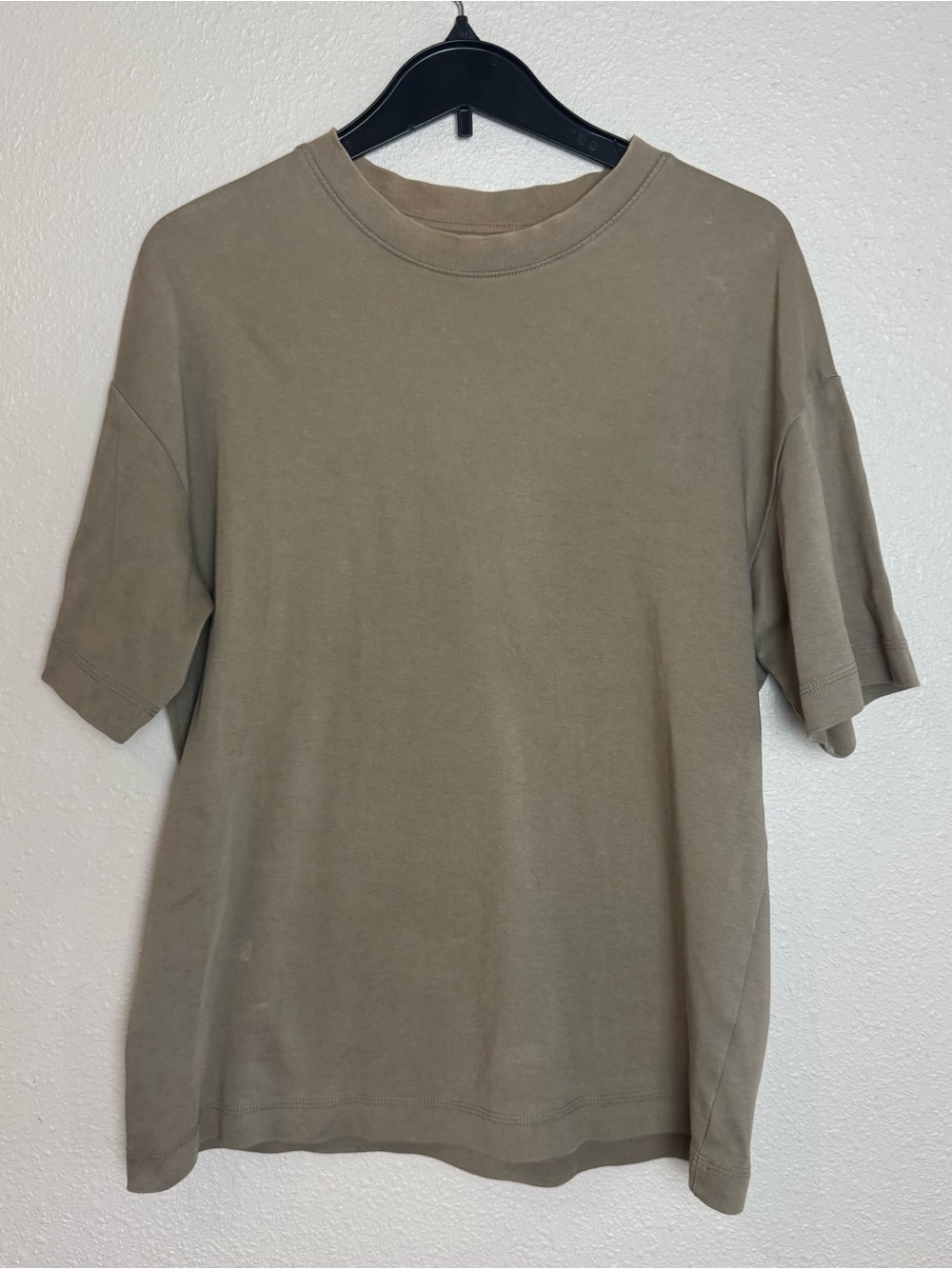 Public‎ Supply NYC Men's Oversize T-Shirt Olive Cotton Size Small Style P967100